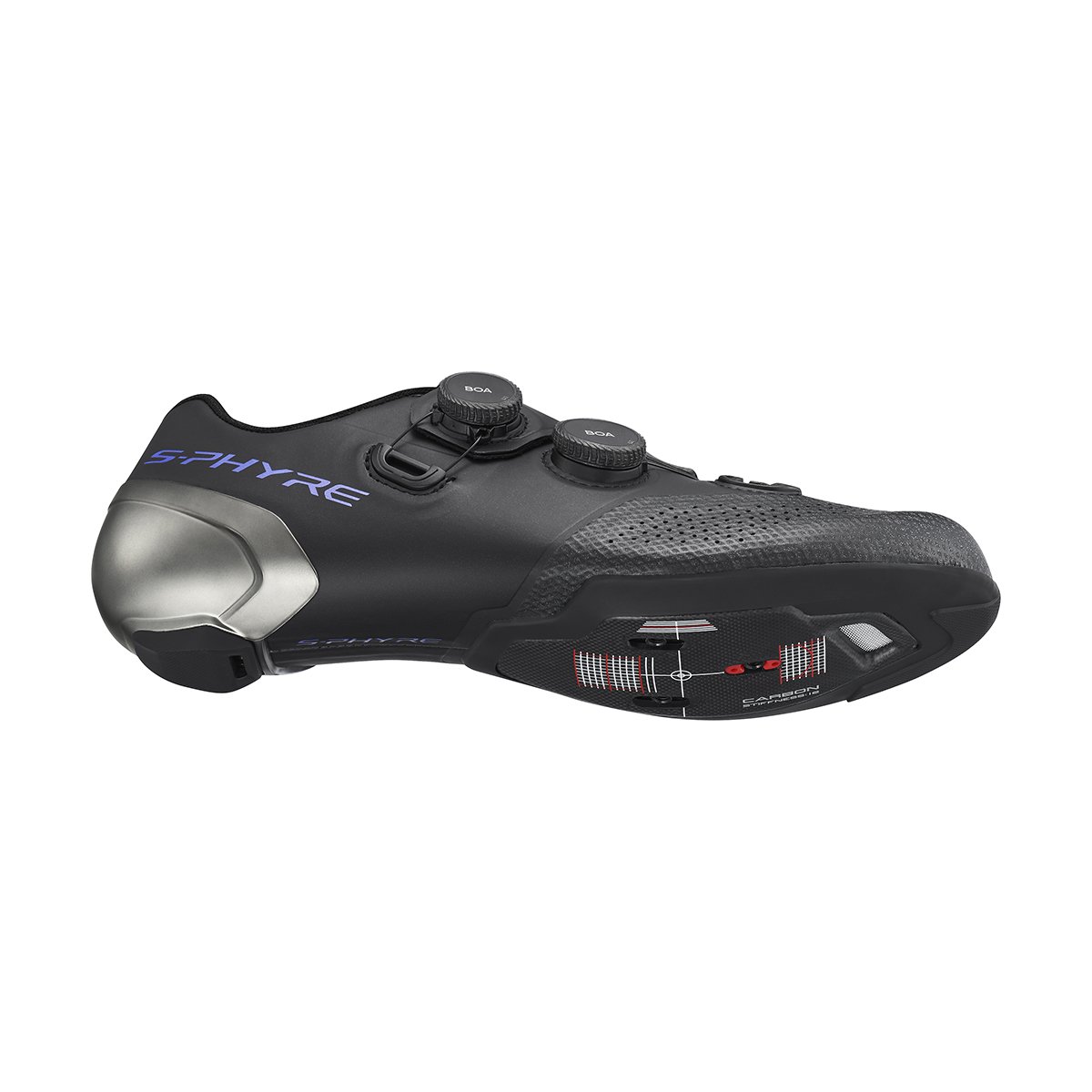 Shimano RC902 S-Phyre LV Bred Sko Sort