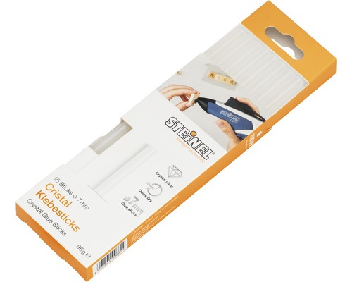 Steinel lijmpatronen Ø 7 mm 150 mm Cristal 16-pack