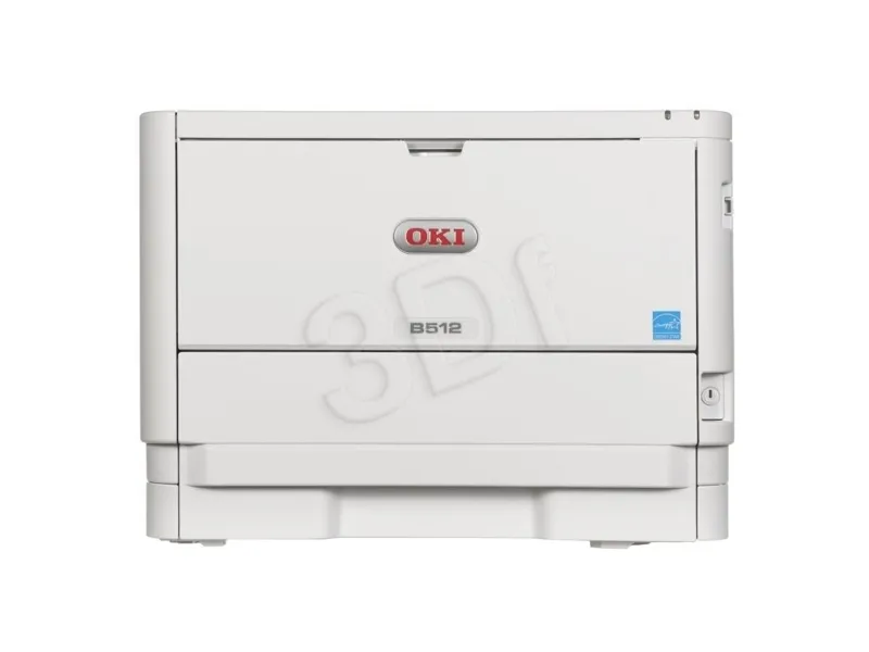 OKI B512dn - Printer - S/H - Duplex - LED - A4/Legal - 1200 x 1200 dpi - op til 45 spm - kapacitet: 630 ark - USB 2.0, Gigabit LAN