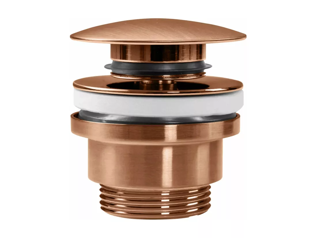 Bonde De Lavabo Universel Clic-Clac Rea Brush Copper
