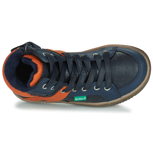 Kickers - LOWELL - Marine / Orange