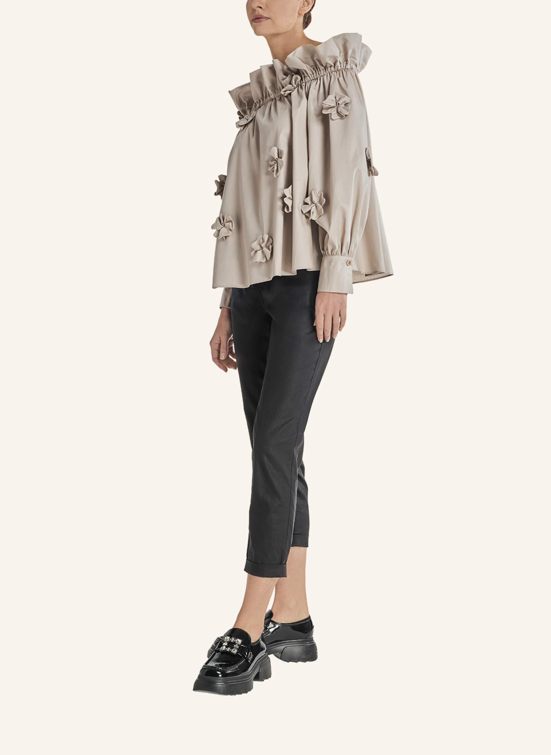 ARMARGENTUM Cold-Shoulder-Bluse KARA