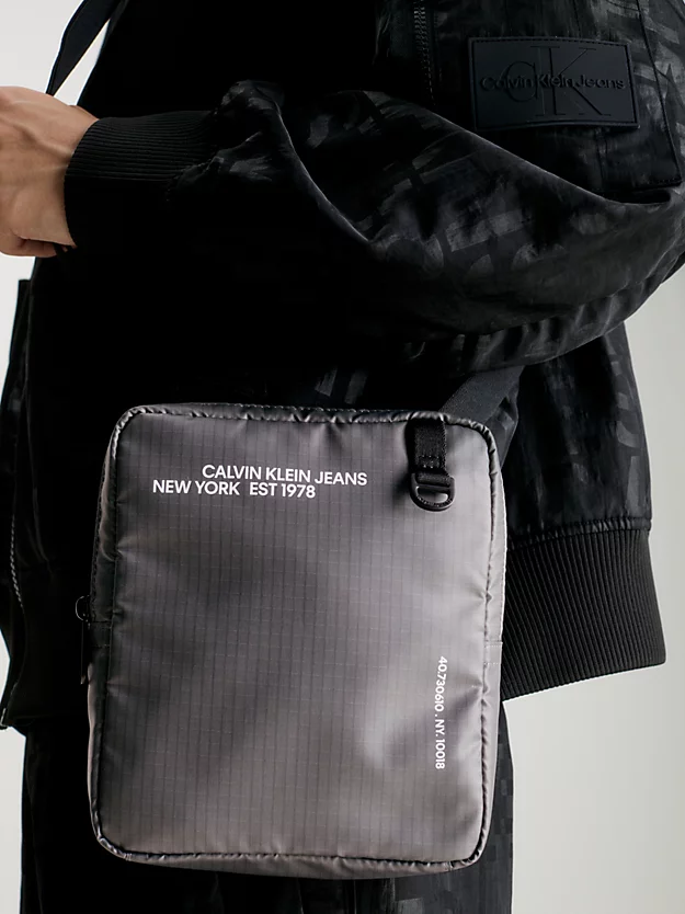 Bolsa de ombro para repórter