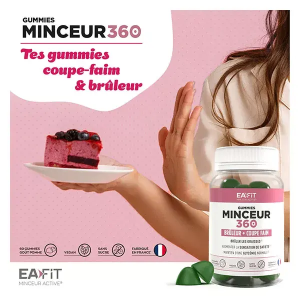 EAFIT Slimming 360 Gomas - Caixa com 60 unidades