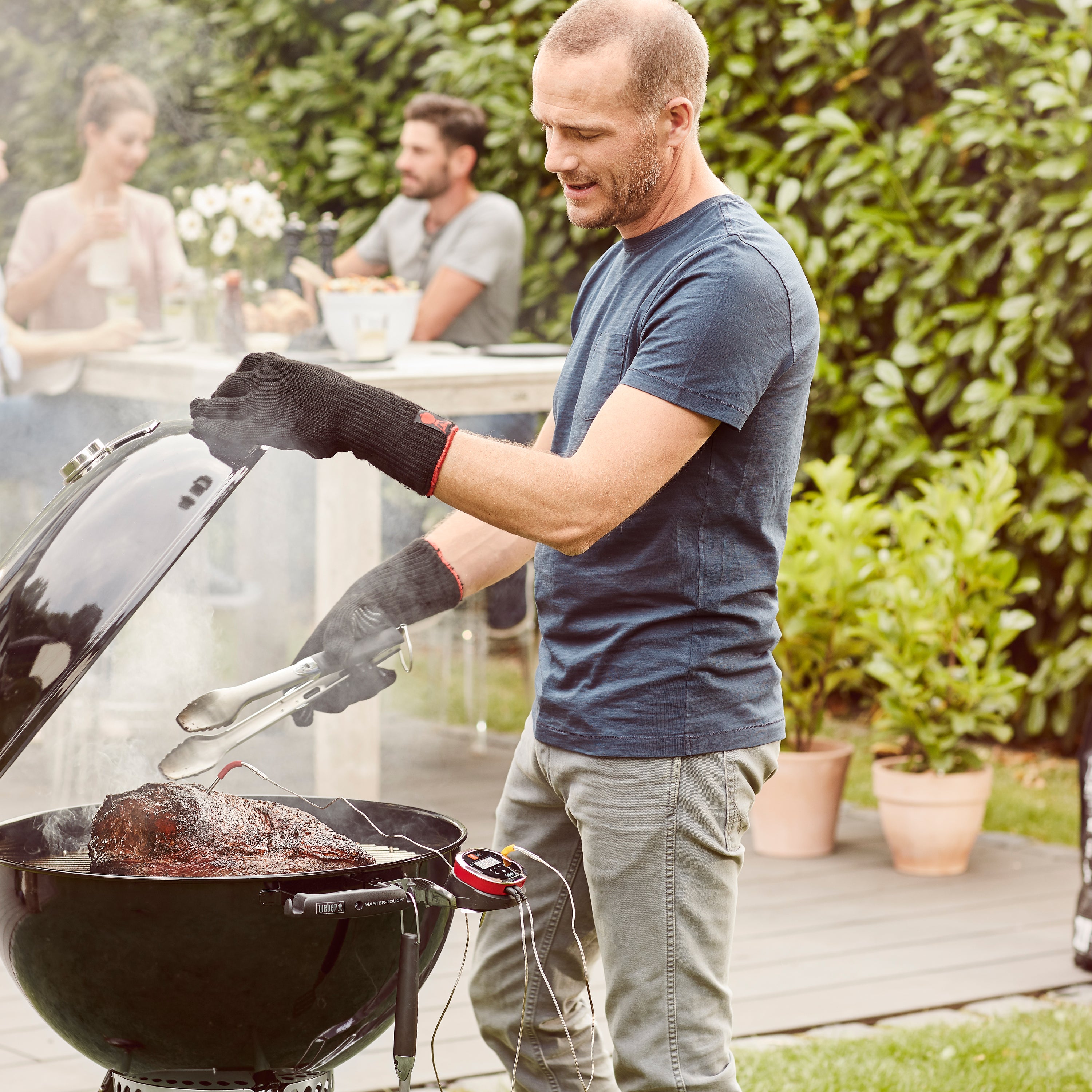 Weber Master Touch GBS Premium E-5770 Houtskoolbarbecue Ã 57 cm