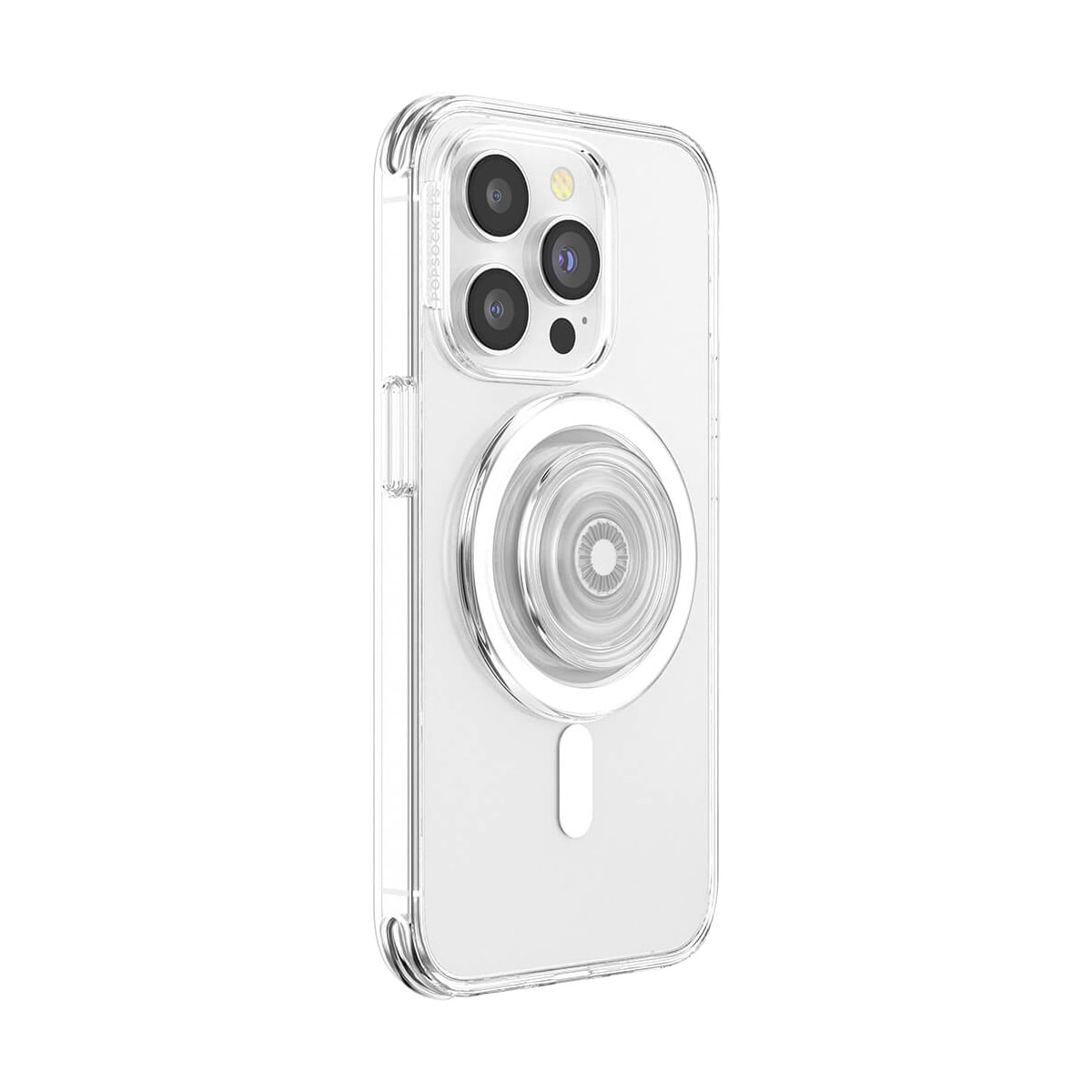Popsockets PopGrip for MagSafe telefongrep (gjennomsiktig)