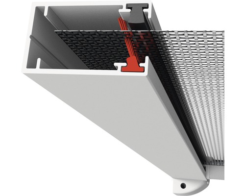 Insectenhor Windhager PLUS rolgordijn, zonder boren, wit, 100x160 cm