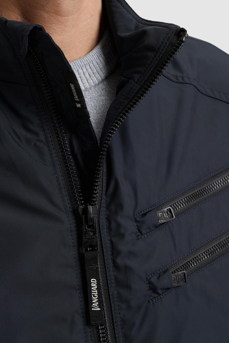 Vanguard blauwe heren jas
