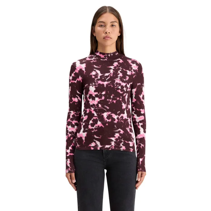 Scotch & Soda AOP Printed Longsleeve Shirt Dames