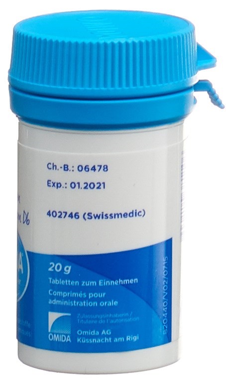 Omida Nr9 Natrium phosphoricum Tabl 6 D Ds 20 g