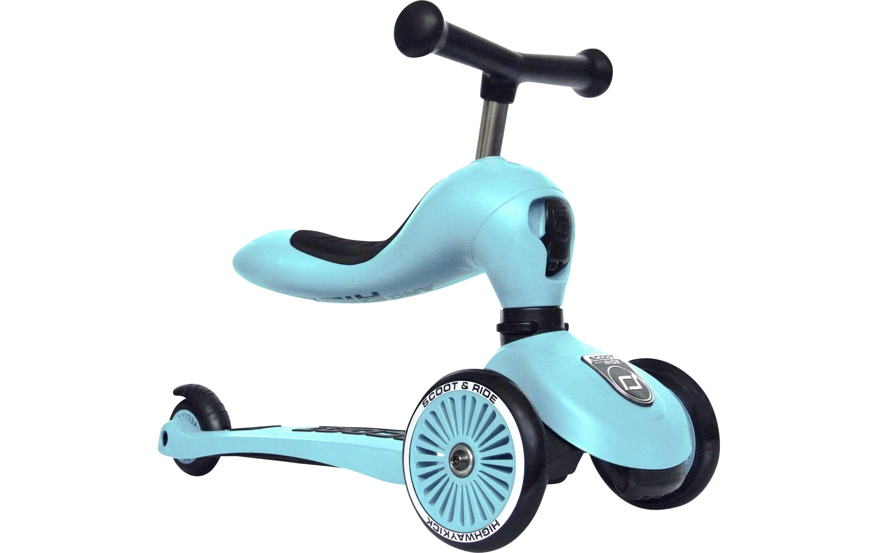 Scooter Highwaykick 1 blauScooter mit Sitz