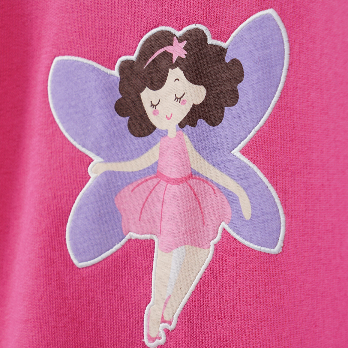 Topolino Mädchen Sweatshirt mit Fee-Applikation pink
