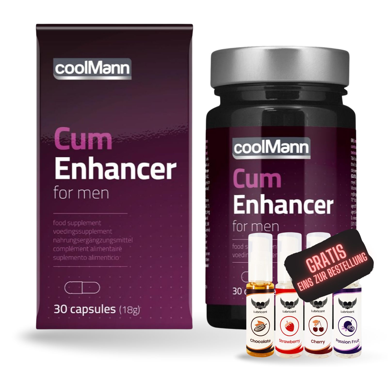 Coolmann - Cum Enhancer für mehr Sperma
