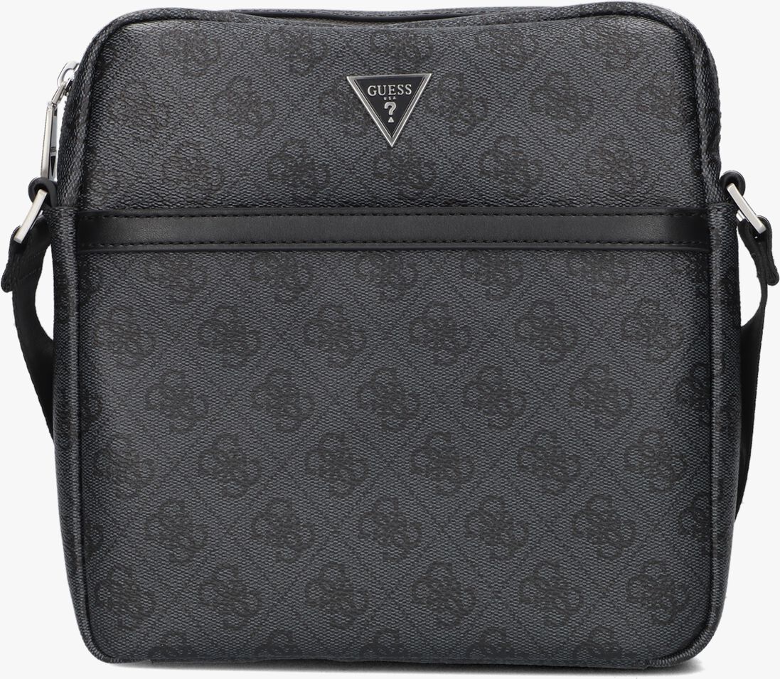 GUESS zwarte guess reportertas vezzola smart top zp xbody flat