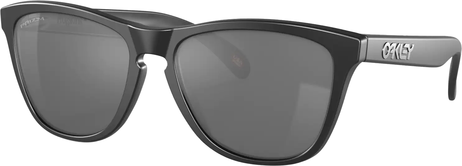 Frogskins F755/Matte Black w/Prizm Black Polarized