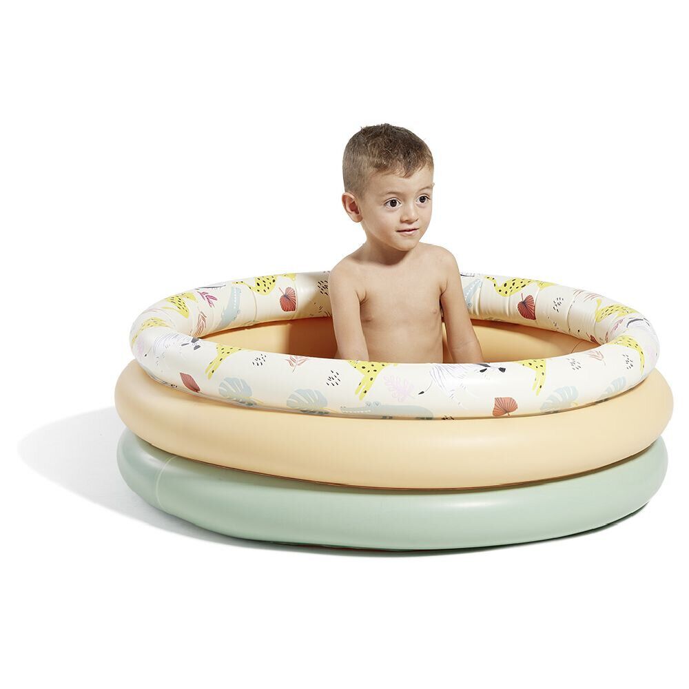 Piscinette enfant motif animaux Ø87xH25cm