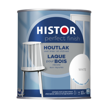 Histor Perfect Finish houtlak zijdeglans 7000 wit 750 ml