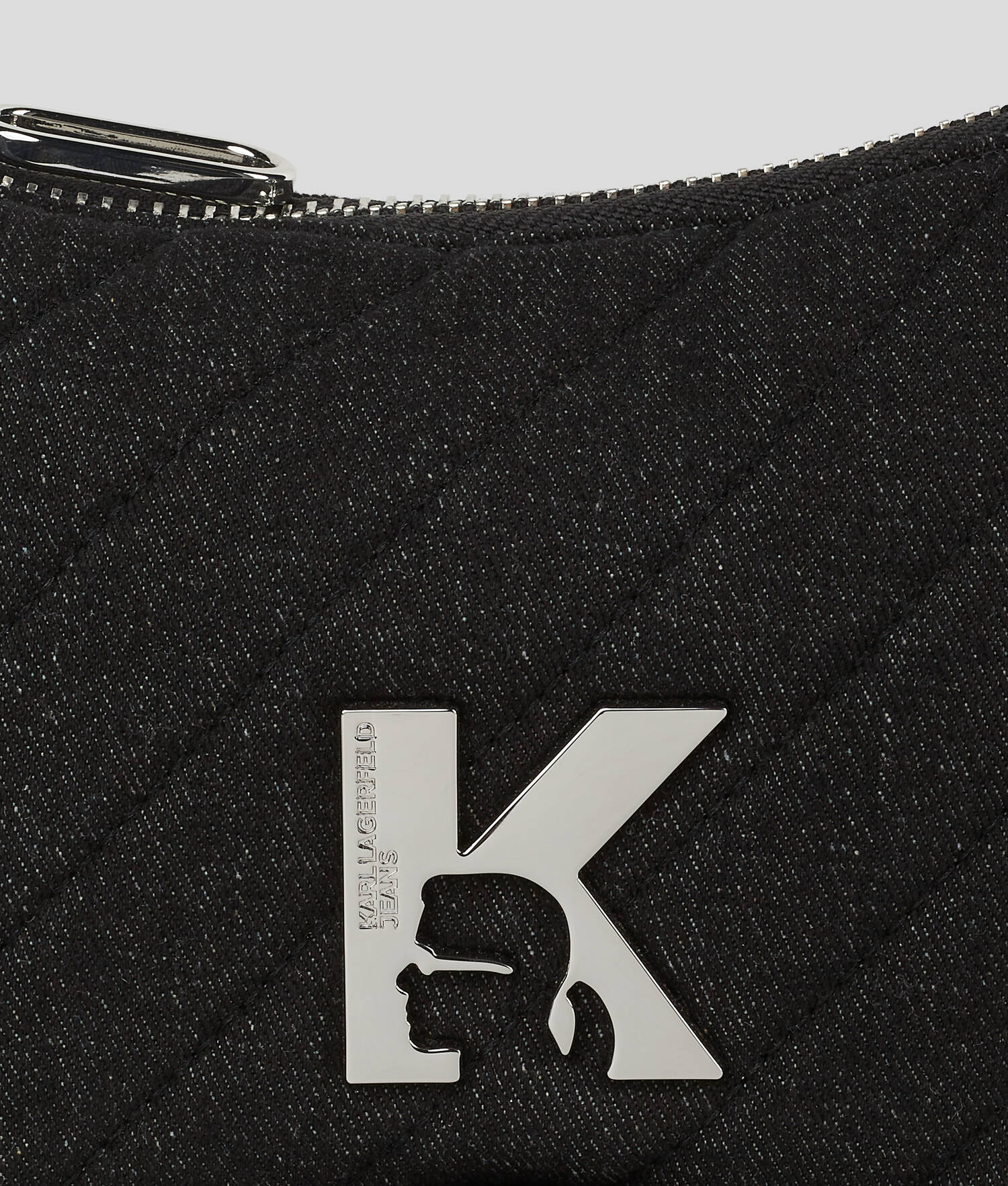 SAC BANDOULIÈRE LUNETTES DE SOLEIL MATELASSÉ - Denim Noir