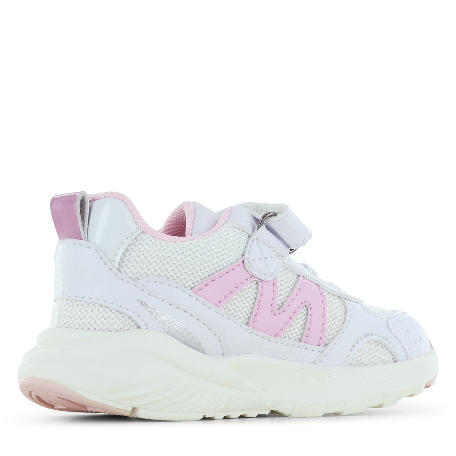 Go Banana’s witte sneaker Mesh, Microfiber leer | Meisjes schoenen