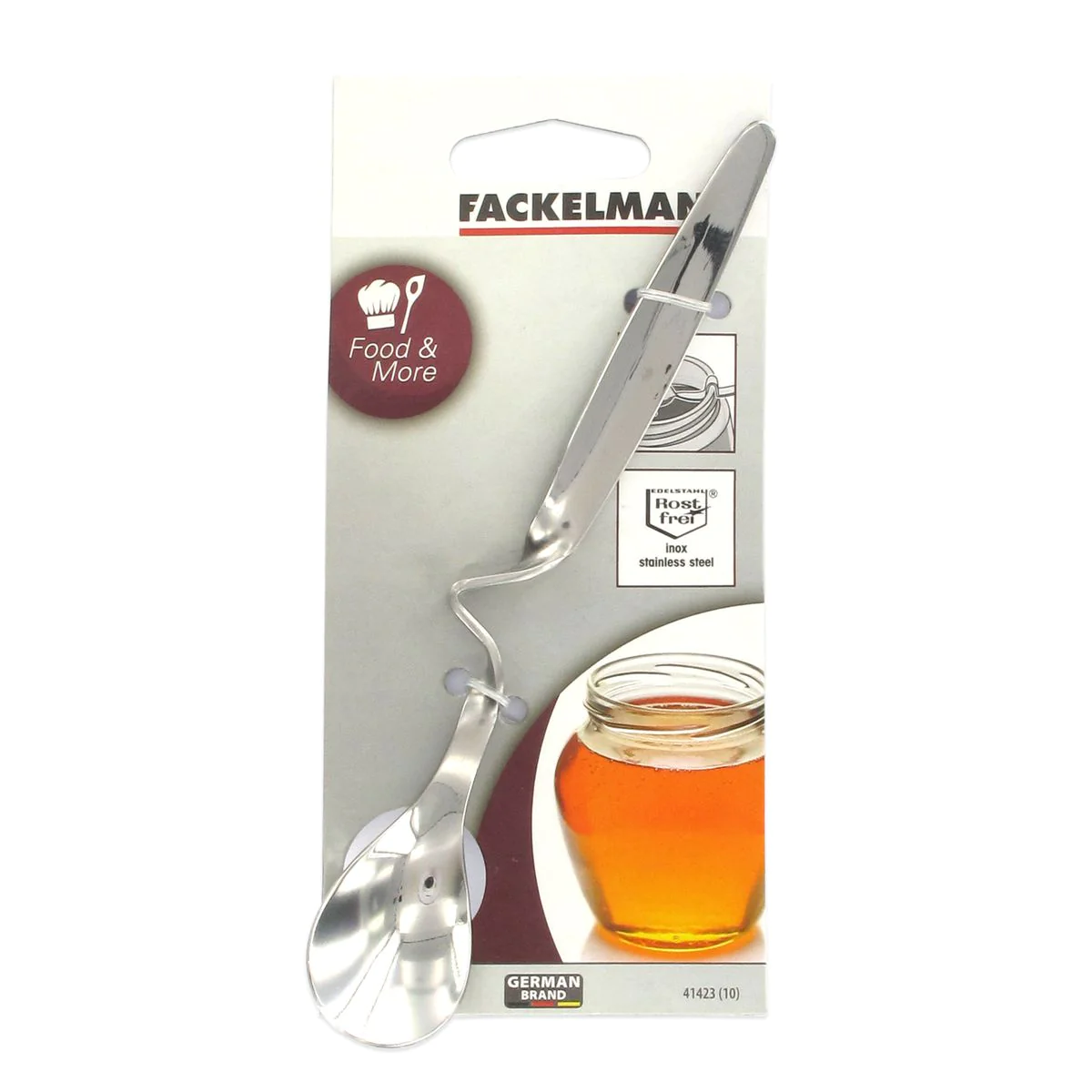 Cuillère à miel en acier inoxydable Fackelmann