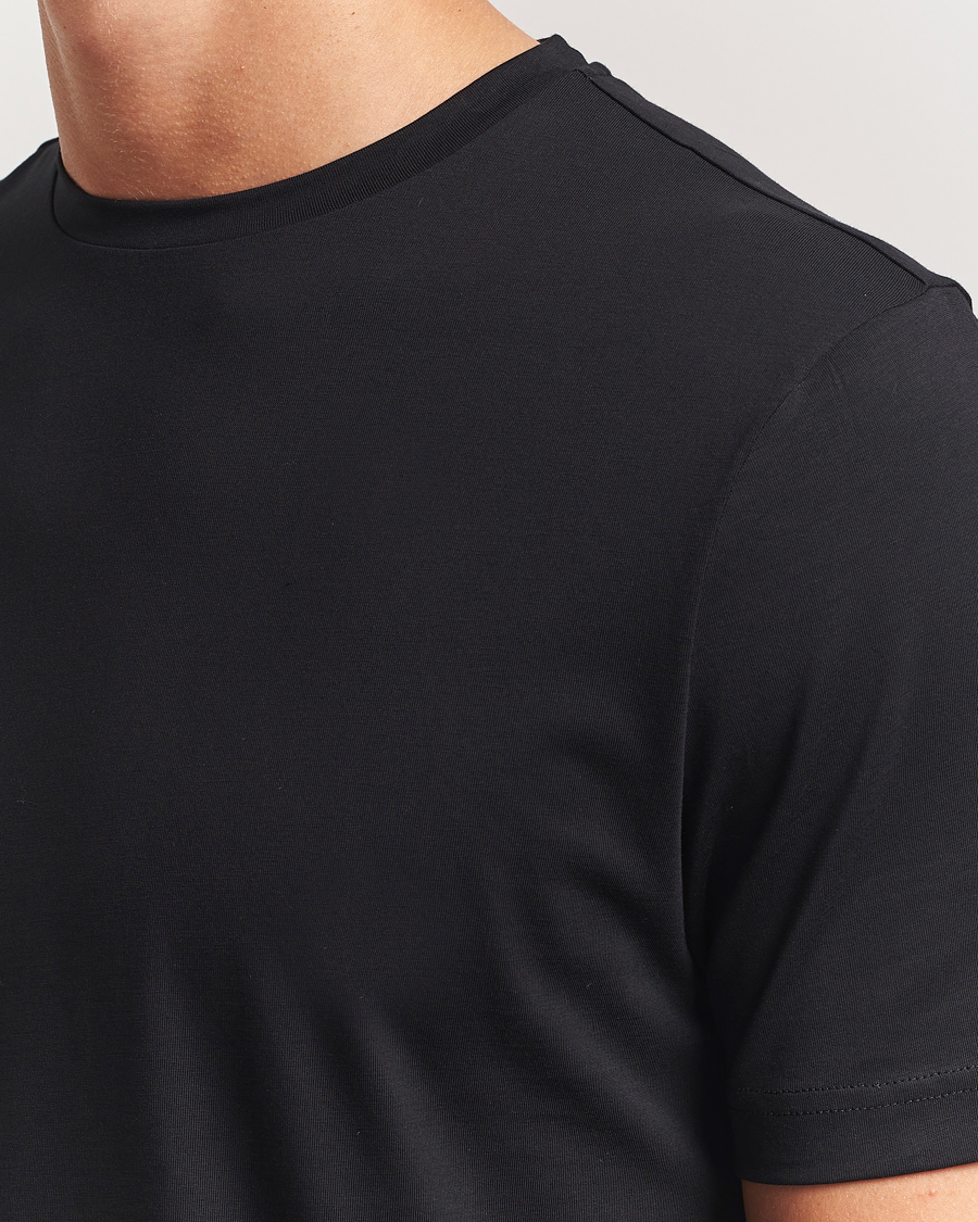 Stenströms Supima Cotton T-Shirt Black