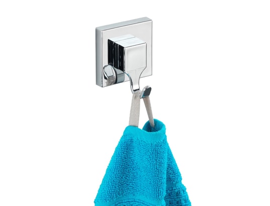 WENKO - Distributeur de savon Lot de 2 crochets mural quadro