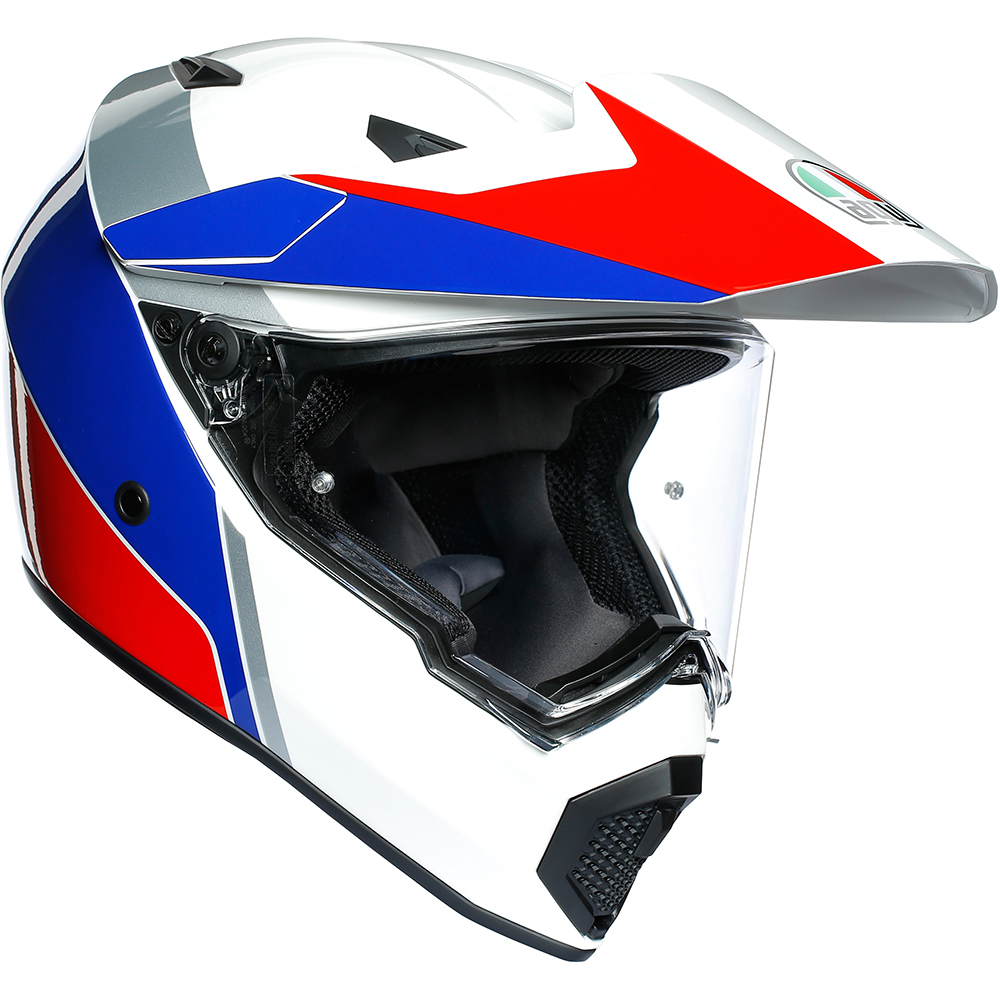 AGV - Casque AX9 Atlante Blanc / Bleu / Rouge