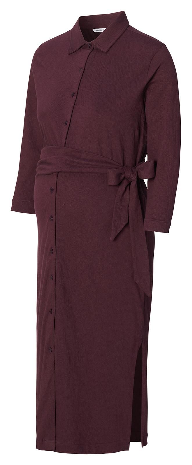 Noppies Maternity Jurk met voedingsfunctie Katarina - Plum Perfect