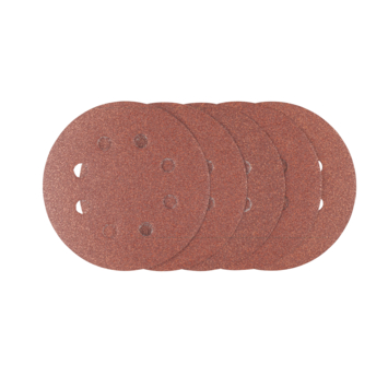 Irwin schuurschijf rond Ø115 mm zelfhechtend K80, 5 stuks