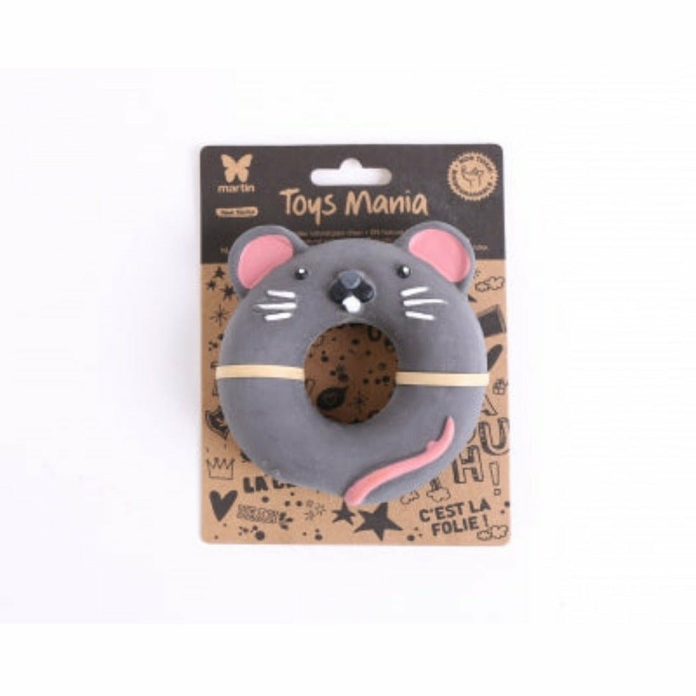 Donuts souris pour chiens en latex naturel