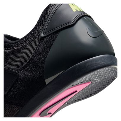 Chaussures d'Athlétisme Unisexe Nike Pole Vault Elite Noir Rose Jaune