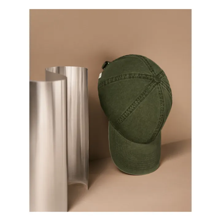 Varsity Headwear Casquette Coton Lavé | Vert foncé