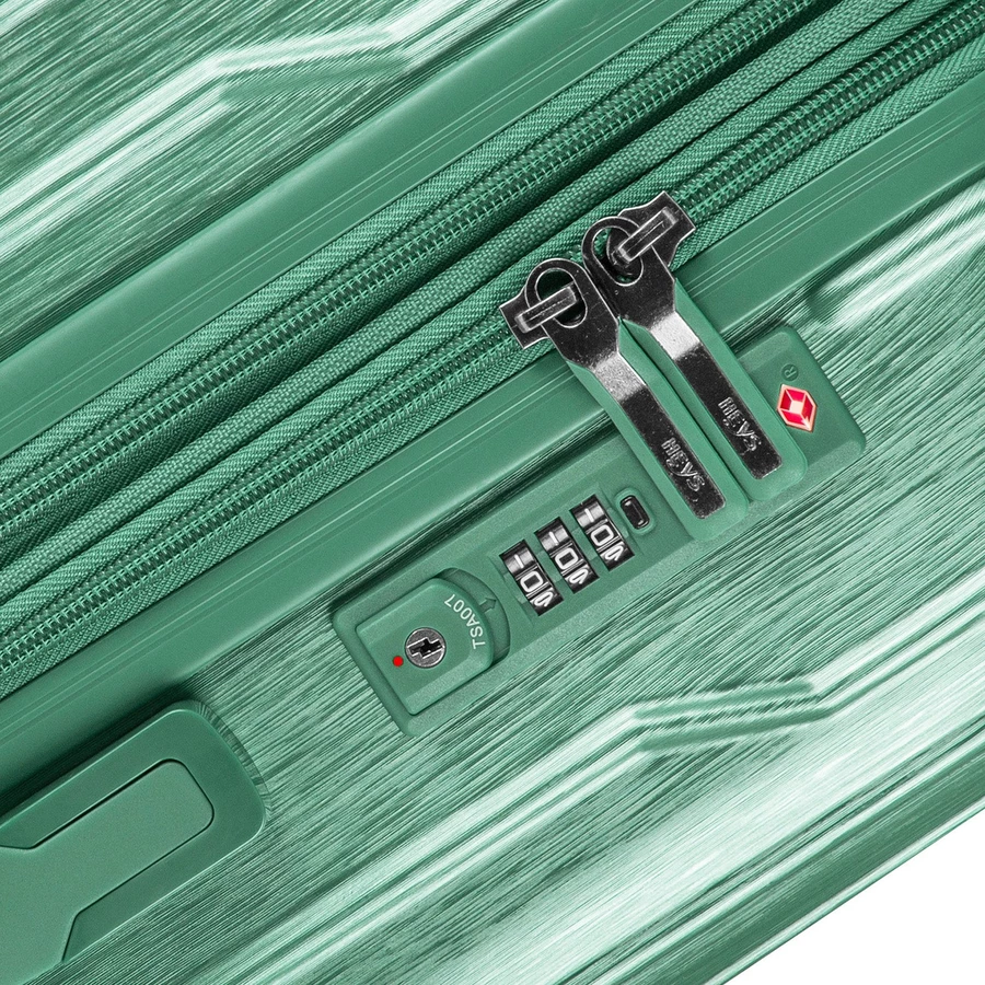 Heys Xtrak - 4-Rollen-Kabinentrolley S 53 cm erw. midnight green