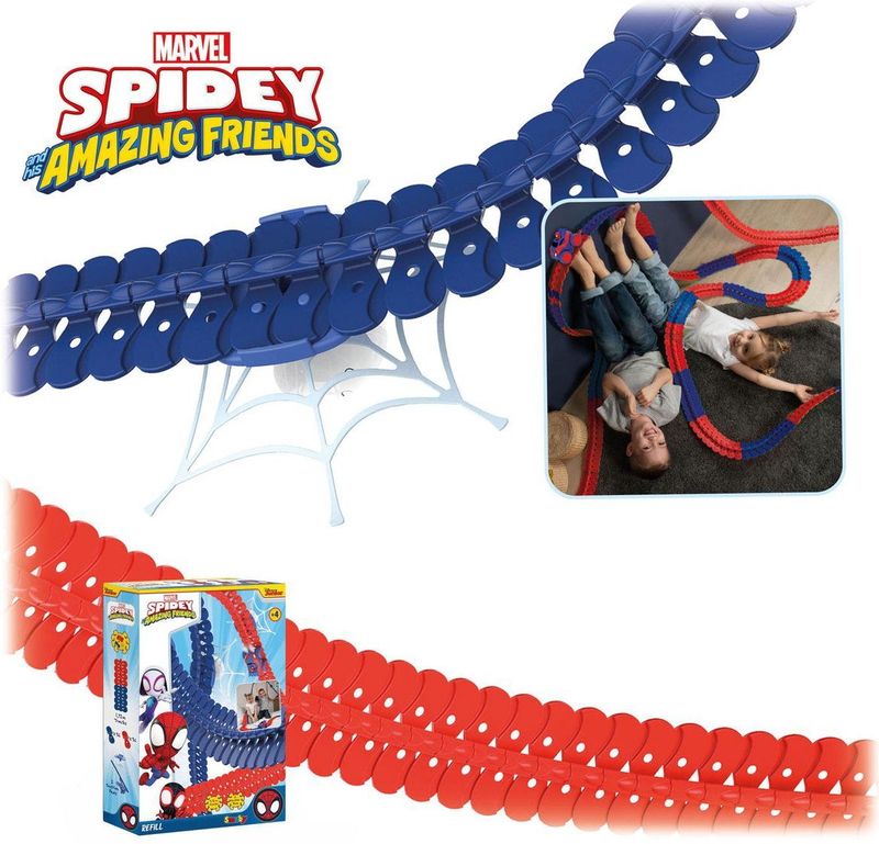 Smoby - Spidey - FleXtreme - Navulverpakking - 72 Flexibele Sporen