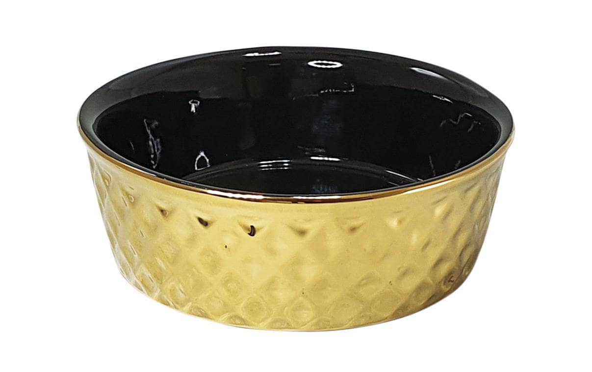 Keramiknapf Gold, Ø 20 cm, 1 ISchale aus Keramik