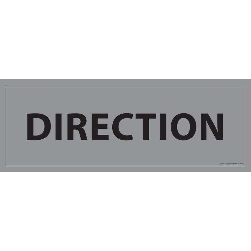 Plaque de porte DIRECTION
