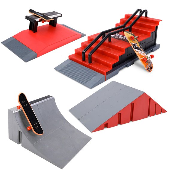 Pack TrottiFun Finger Skate 4 en 1