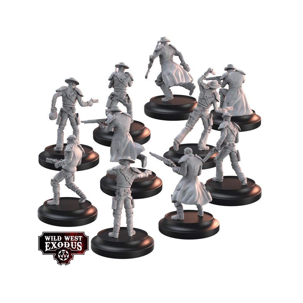 Wild West Exodus - Outlaws / Hex - Raider / Hex Cutthroats and Gunmen