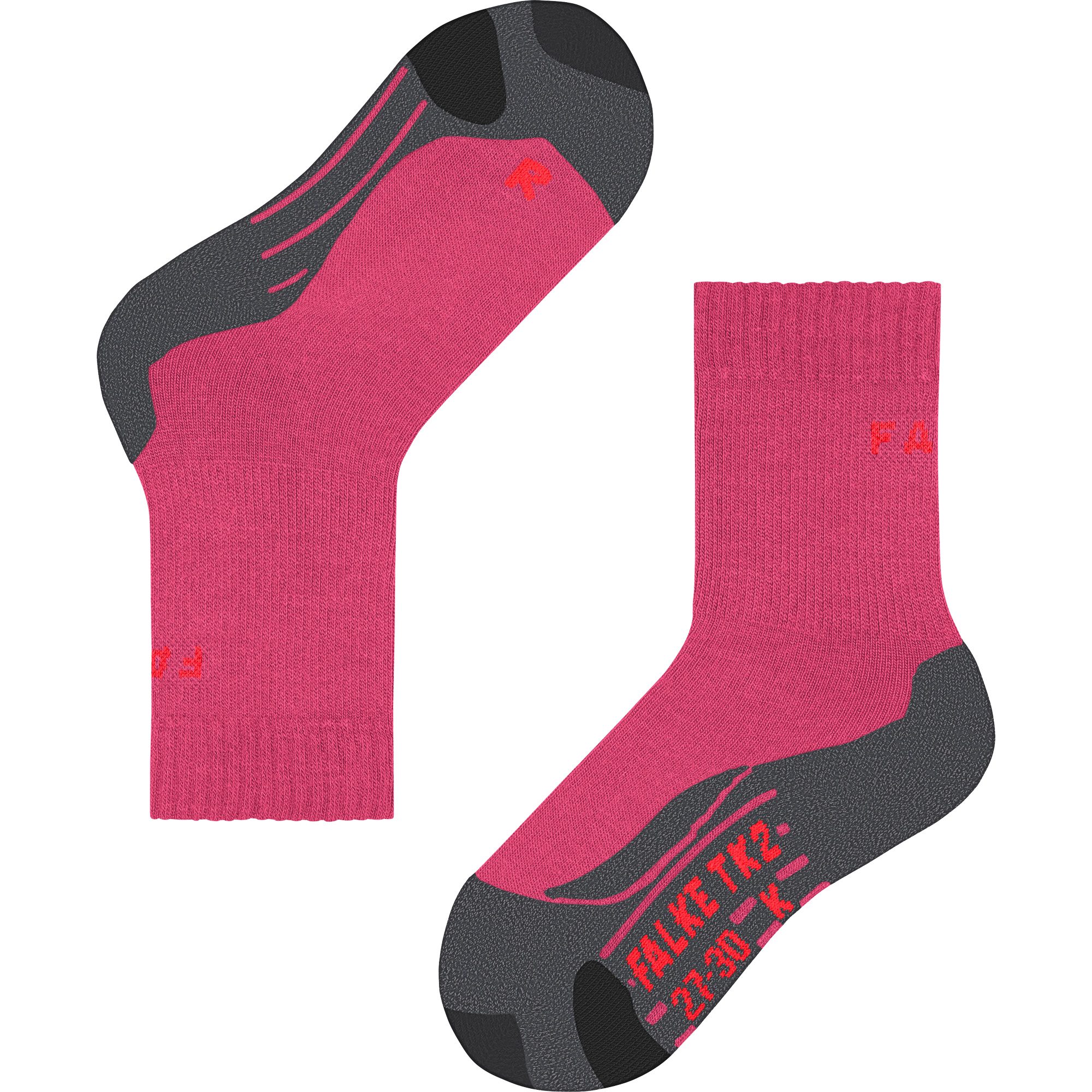Falke TK2 Wandersocken Kinder rose