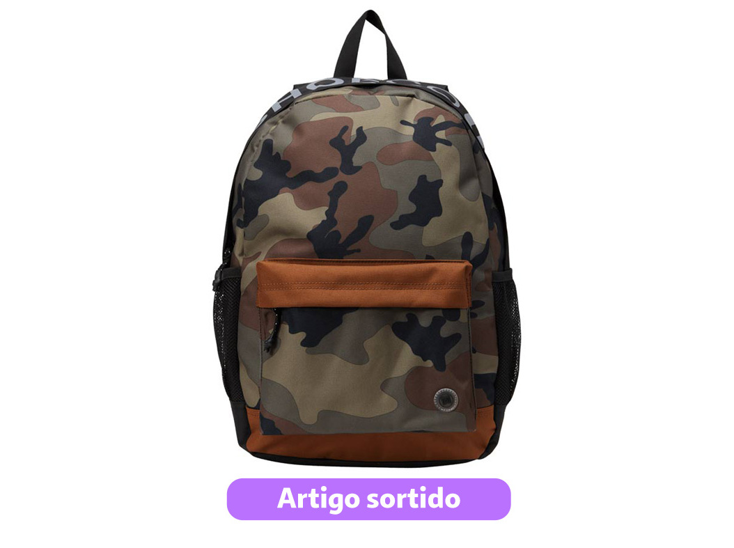 MOCHILA DC SHOES CORES SORTIDAS