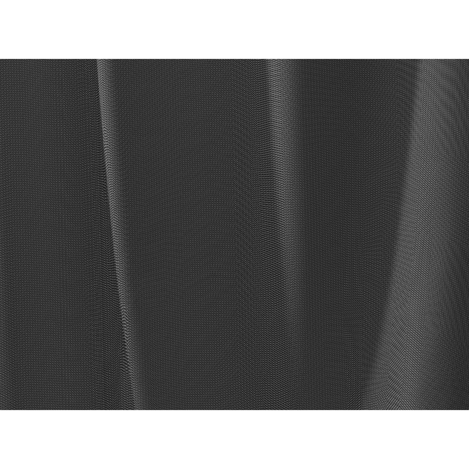 Ösenschal UNI COLLECTION - schwarz - 145x145 cm