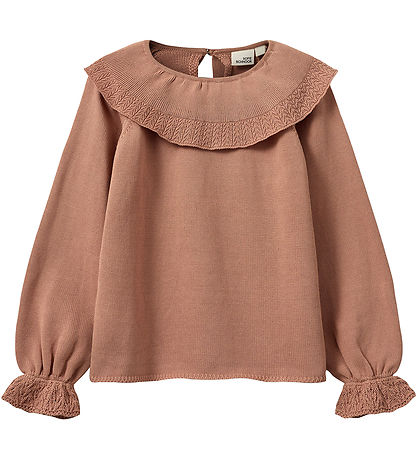 Sofie Schnoor Bluse - Strick - Rosig Brown