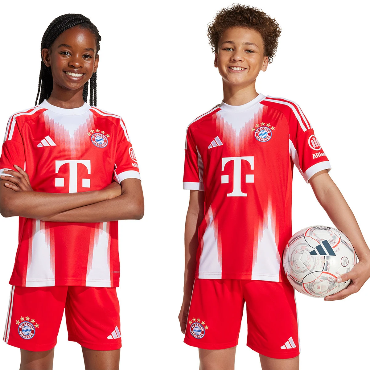 Camisola adidas FC Bayern Primeiro Equipamento 2025-2026 Criança