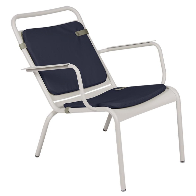 Fermob Color mix Duo zitkussen 41x45 voor fauteuils Twine