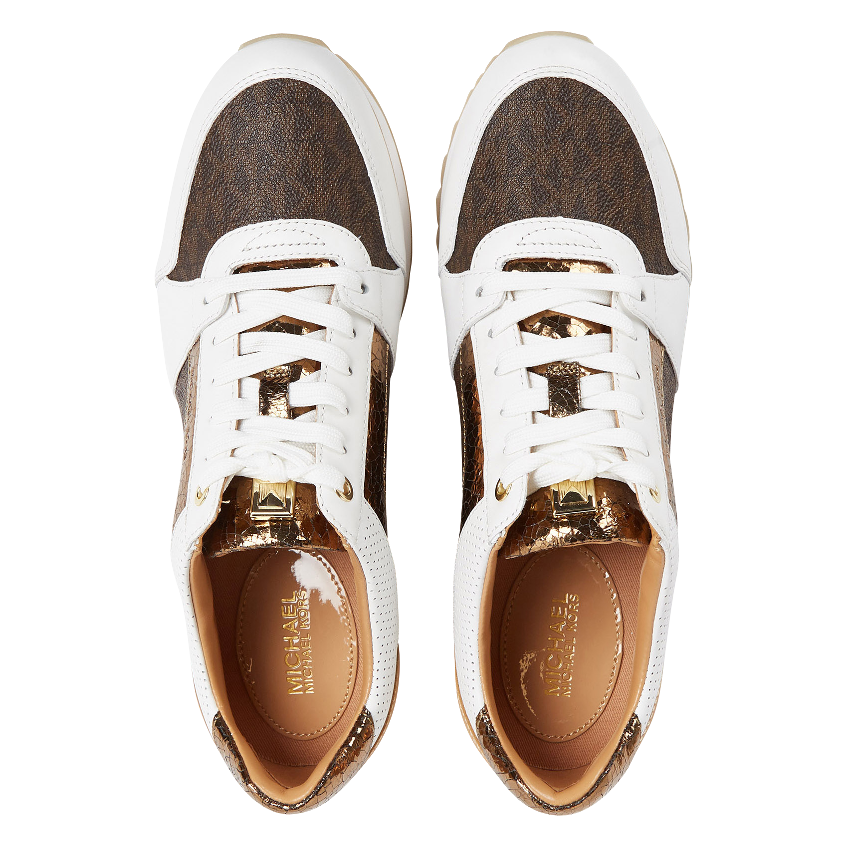 Baskets basses en cuir| Blanc