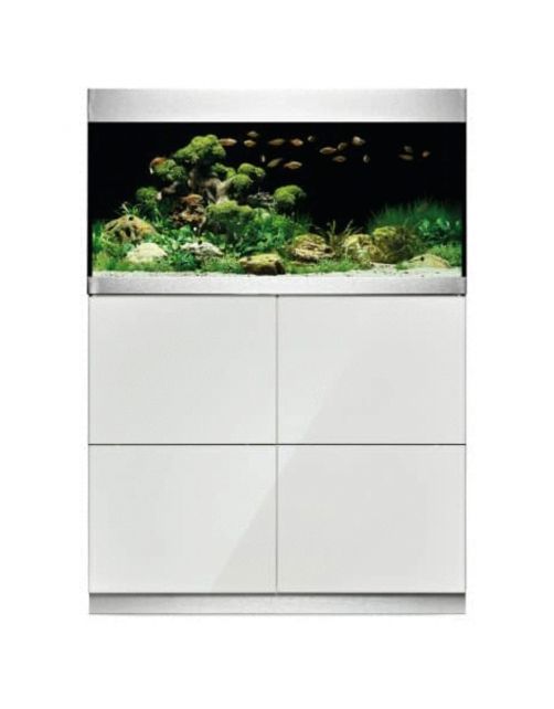 Oase Highline Optiwhite 200 Aquarium - Aquaria - 90x50x49 cm 200 l Transparant Wit 90x50x49