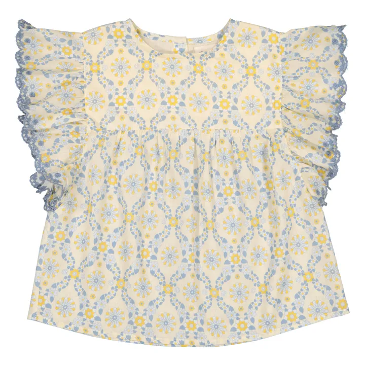 Louis Louise Blouse Jasmin Fleurie | Vanille