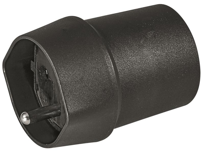 STEFFEN Fixadapter SchuKo – T23 Umwandlung eines deutschen Schuko-Steckers in einen CH-Stecker
