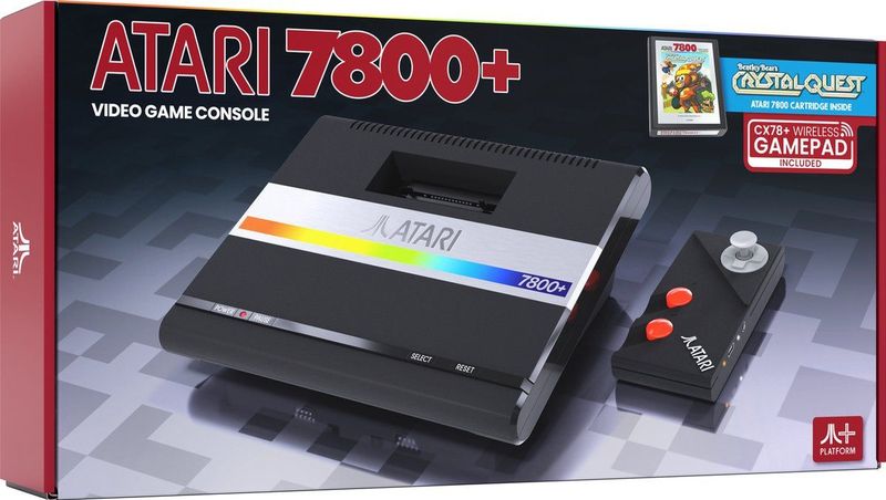 Atari - 7800+ - Spelcomputer - Retro - Draadloze Gamepad - Bentley Bear's Crystal Quest