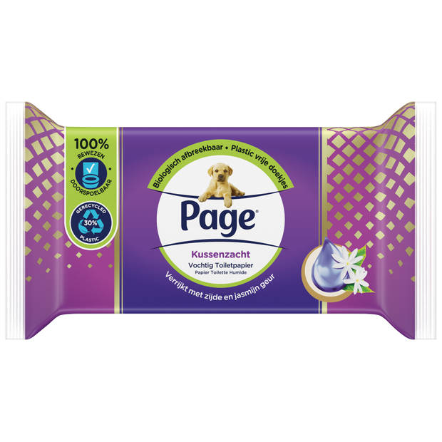 Page Vochtig Toiletpapier Kussenzacht